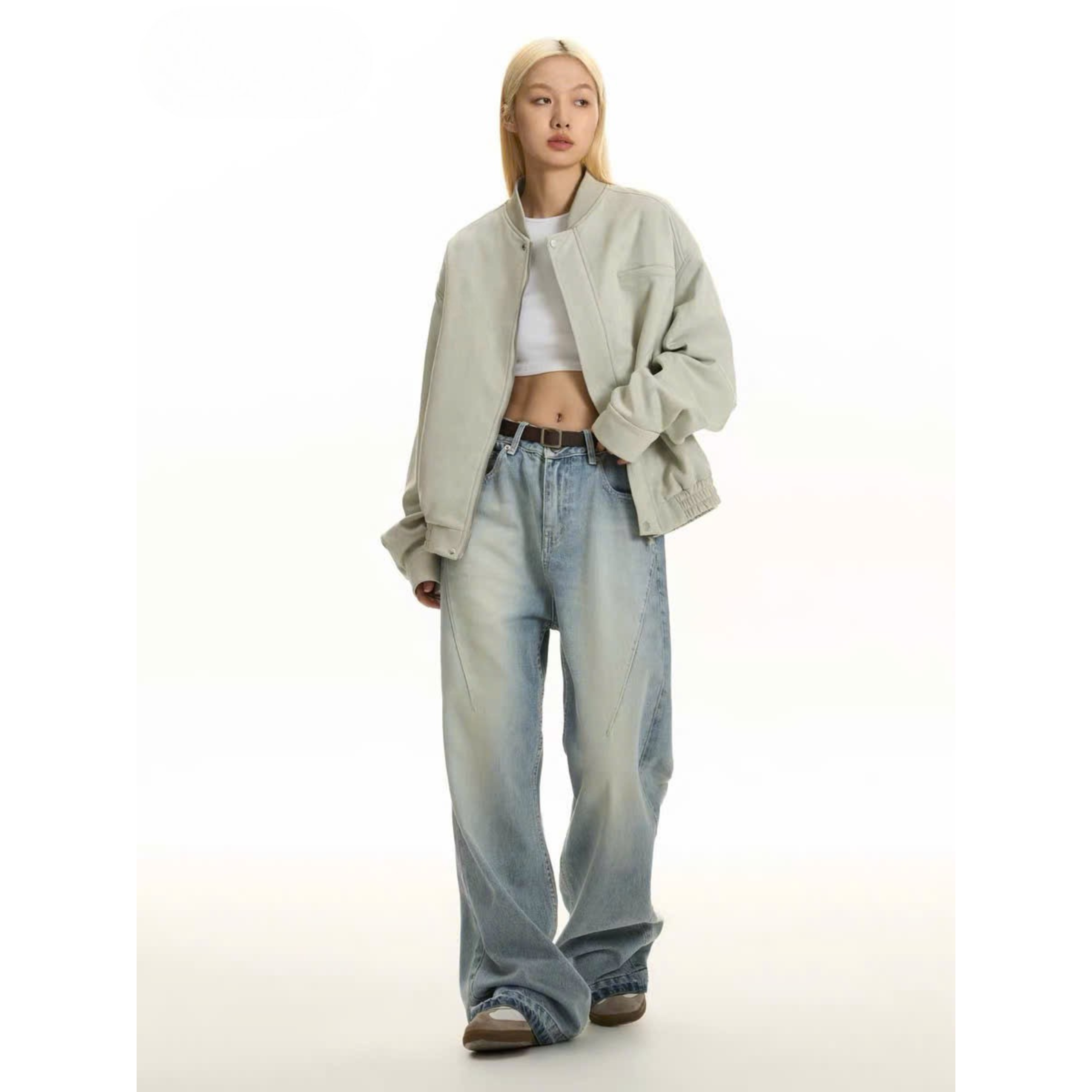 Áo Khoác Unisex Hàn Quốc Local Brand Chính Hãng – Form Bomber Cá Tính