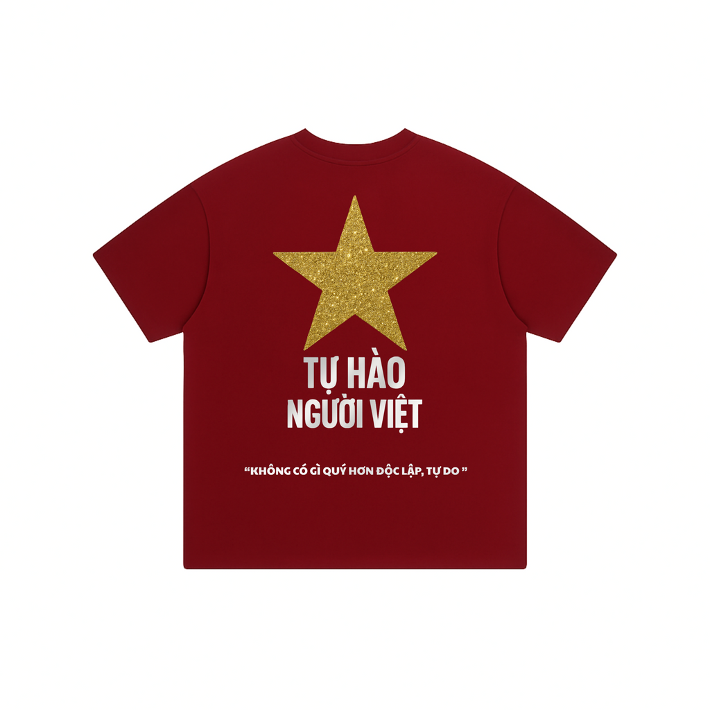 Áo Thun Local Brand Mooza Studio/ Yêu Nước Premium Collection 100% Cotton 280gsm