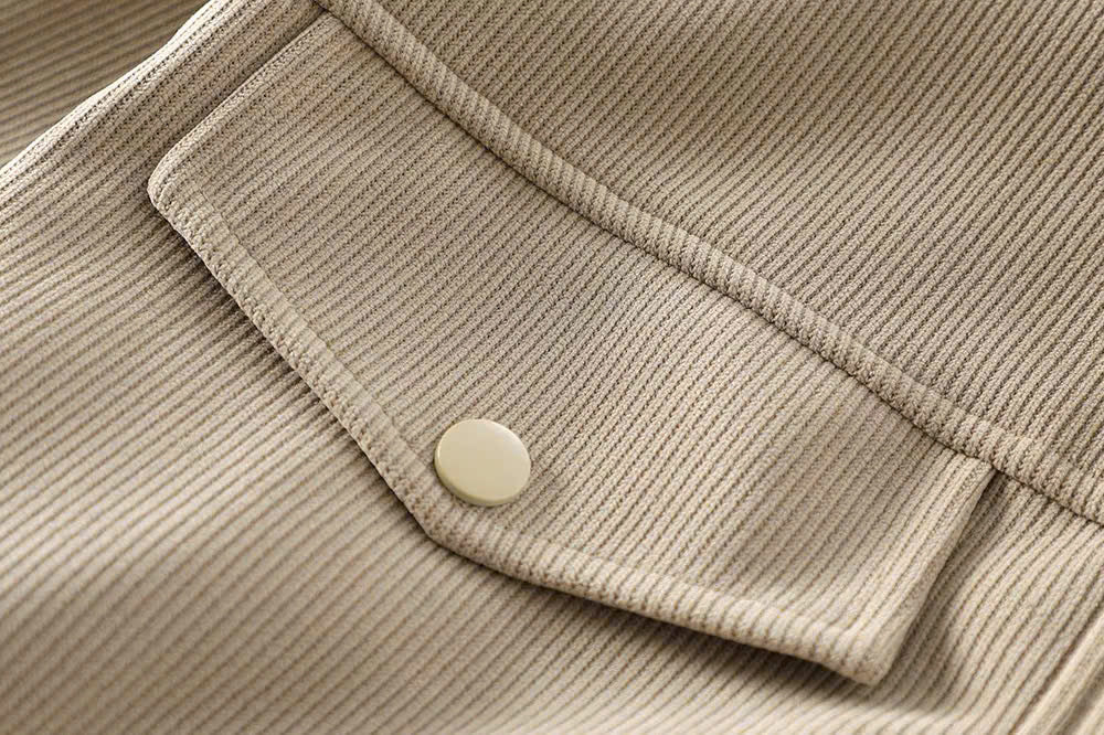 Áo Khoác Nữ Cao Cấp Cổ Trụ – Phong Cách Vintage Sang Trọng Hàn Quốc