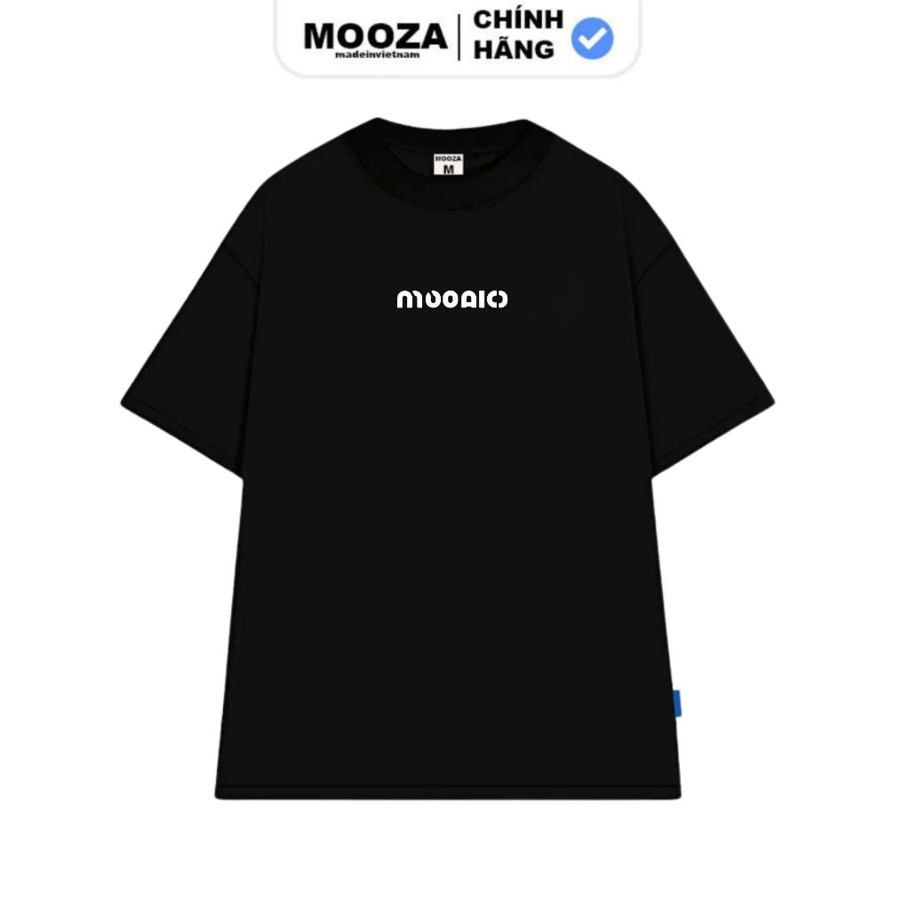 Áo Thun Mooza Studio Áo Phông Unisex 100% Cotton Unisex Form Rộng Nam Nữ