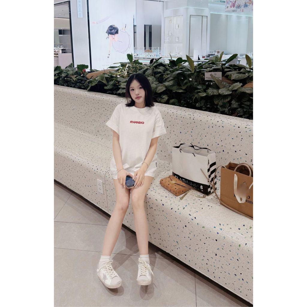 Áo Thun Mooza Studio Áo Phông Unisex 100% Cotton Unisex Form Rộng Nam Nữ